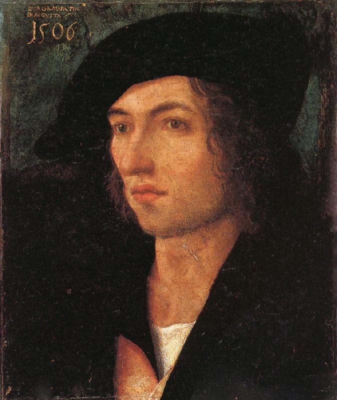 BURGKMAIR, Hans Portrait of a Man oil painting image